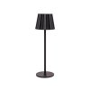 Lampka stołowa nocna V-TAC 4W LED 37cm ładowanie USB ściemnianie czarna VT-1028 3000K-6000K 150lm